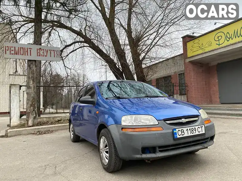 Седан Chevrolet Aveo 2005 1.5 л. Ручная / Механика обл. Черниговская, Чернигов - Фото 1/15