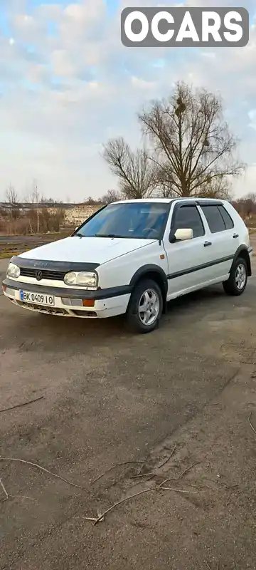 Хетчбек Volkswagen Golf 1994 1.9 л. обл. Рівненська, Сарни - Фото 1/21