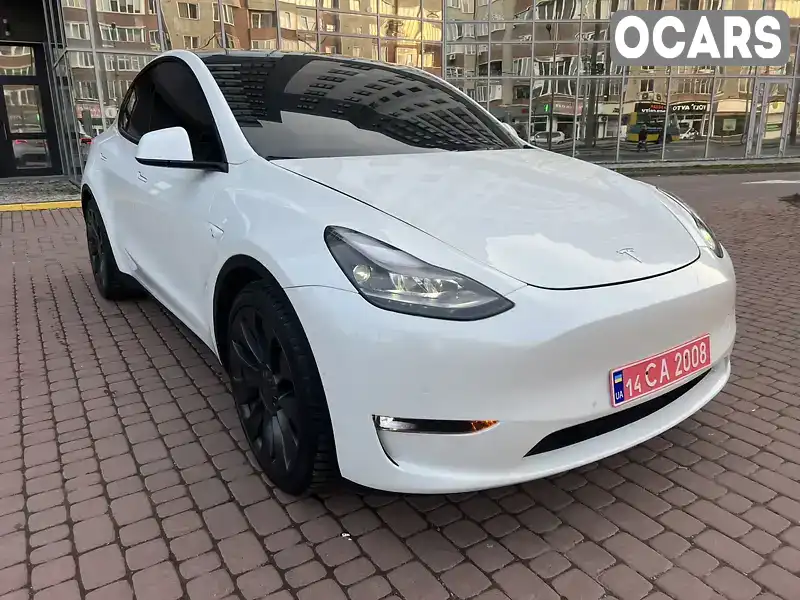 Внедорожник / Кроссовер Tesla Model Y 2022 null_content л. Автомат обл. Ивано-Франковская, Ивано-Франковск - Фото 1/21