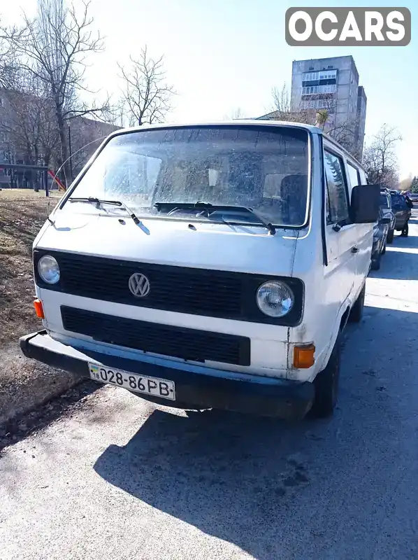 Мінівен Volkswagen Transporter 1987 1.6 л. Ручна / Механіка обл. Рівненська, Вараш (Кузнецовськ) - Фото 1/7