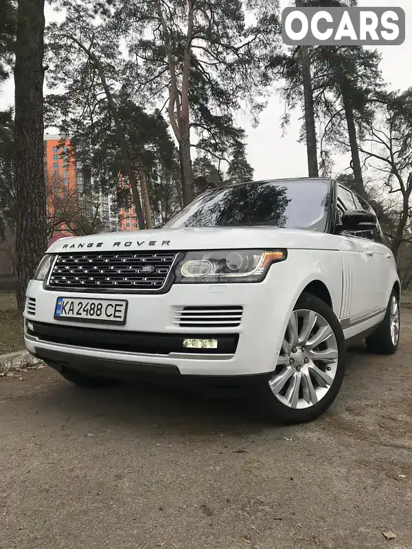 Позашляховик / Кросовер Land Rover Range Rover 2016 3 л. Автомат обл. Київська, Київ - Фото 1/21