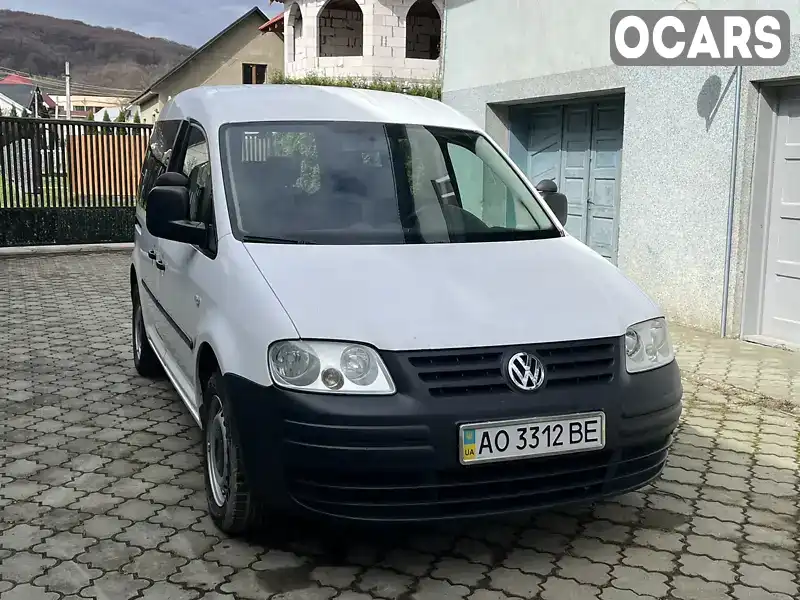 Минивэн Volkswagen Caddy 2006 1.97 л. Ручная / Механика обл. Закарпатская, Тячев - Фото 1/17