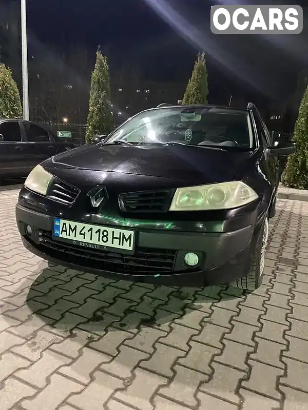 Універсал Renault Megane 2007 1.6 л. Ручна / Механіка обл. Житомирська, Житомир - Фото 1/9