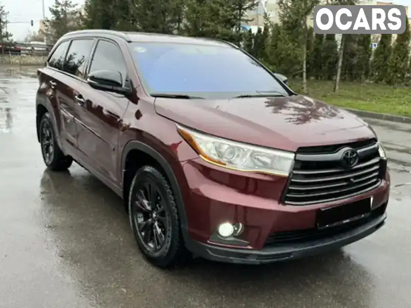 Внедорожник / Кроссовер Toyota Highlander 2016 3.46 л. Автомат обл. Тернопольская, Тернополь - Фото 1/21