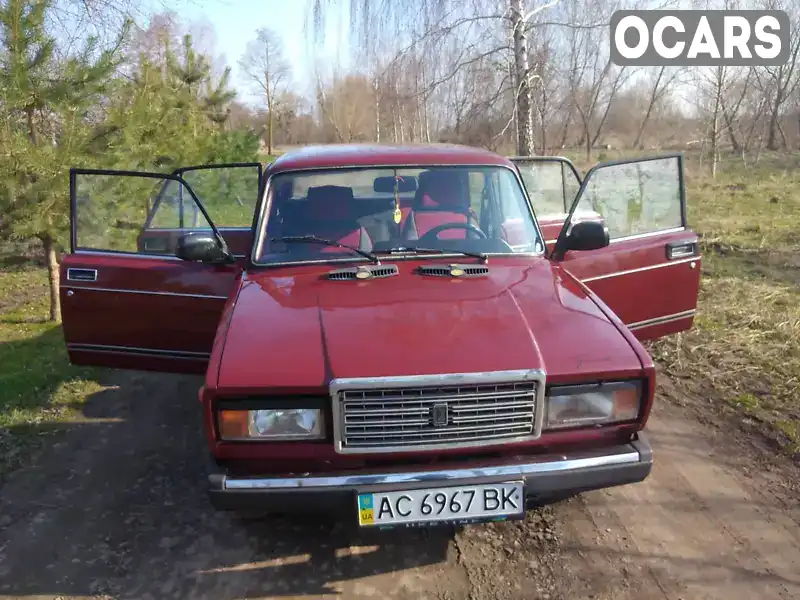 Седан ВАЗ / Lada 2107 1995 1.5 л. Ручная / Механика обл. Ровенская, Дубно - Фото 1/18