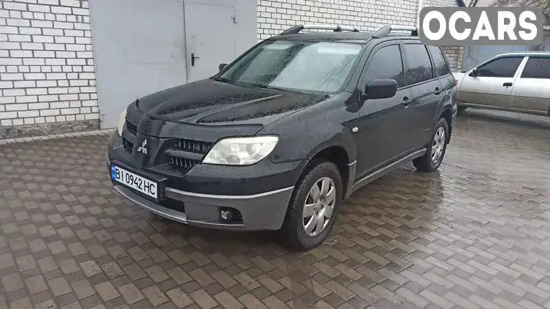 Позашляховик / Кросовер Mitsubishi Outlander 2007 2 л. Ручна / Механіка обл. Полтавська, Кременчук - Фото 1/8