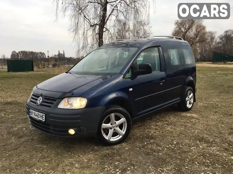 Минивэн Volkswagen Caddy 2009 1.9 л. Ручная / Механика обл. Волынская, Ковель - Фото 1/20