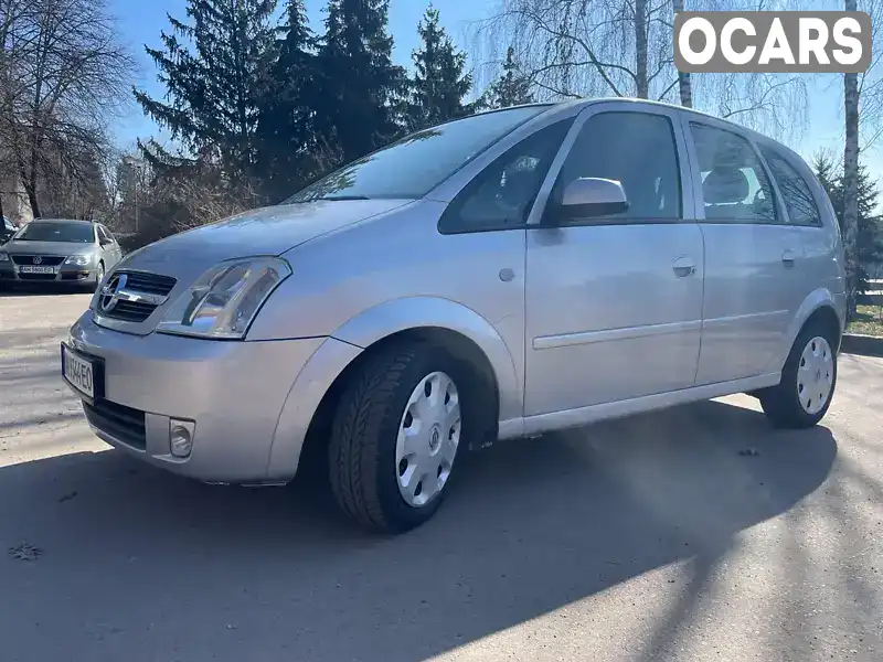 Мікровен Opel Meriva 2005 1.36 л. Ручна / Механіка обл. Житомирська, Житомир - Фото 1/15