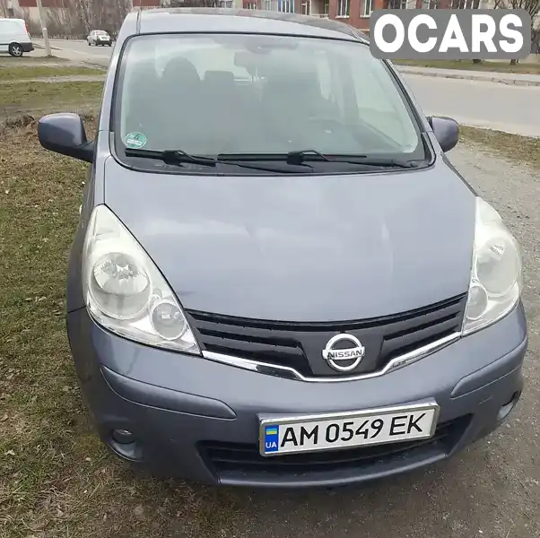 Хетчбек Nissan Note 2009 1.4 л. Ручна / Механіка обл. Житомирська, Звягель - Фото 1/5