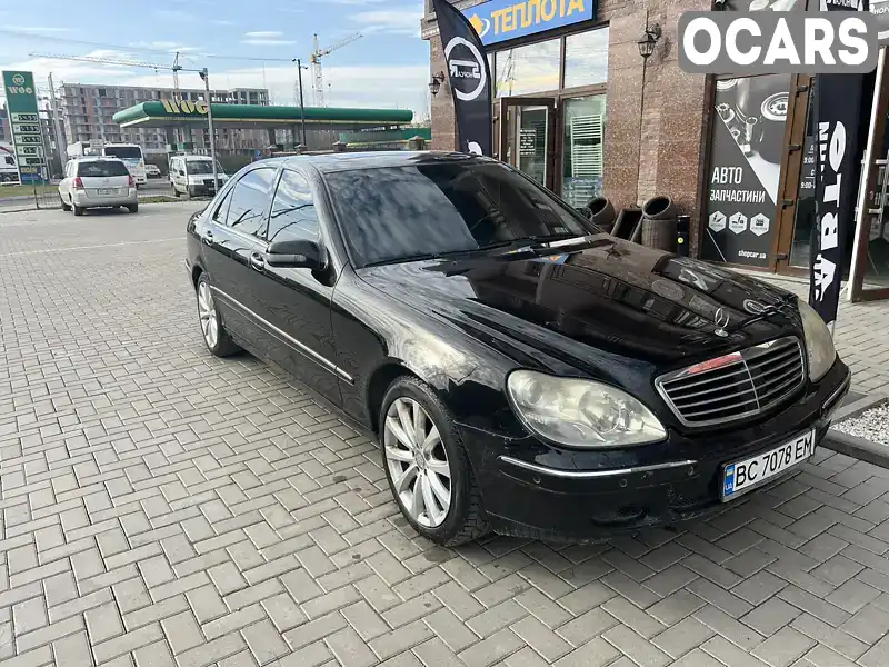 Седан Mercedes-Benz S-Class 2000 5 л. Автомат обл. Закарпатська, Ужгород - Фото 1/7