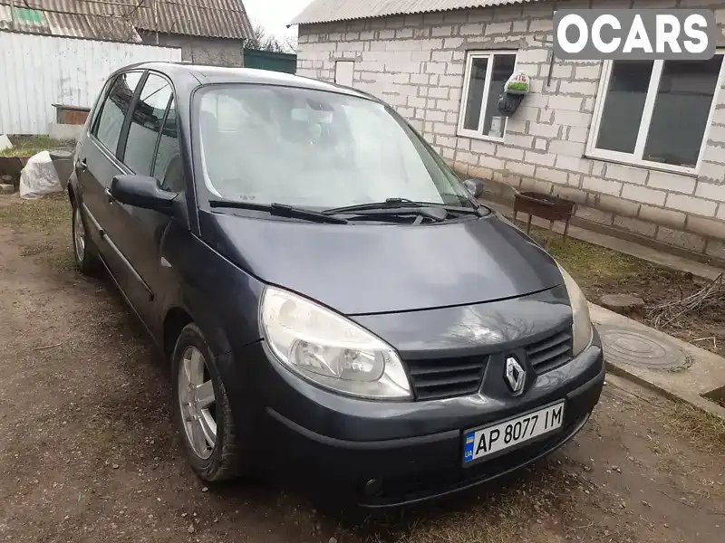 Мінівен Renault Megane Scenic 2006 1.6 л. Ручна / Механіка обл. Запорізька, Запоріжжя - Фото 1/6