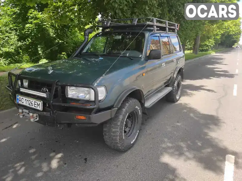 Внедорожник / Кроссовер Toyota Land Cruiser 1995 4.16 л. Ручная / Механика обл. Волынская, Луцк - Фото 1/21