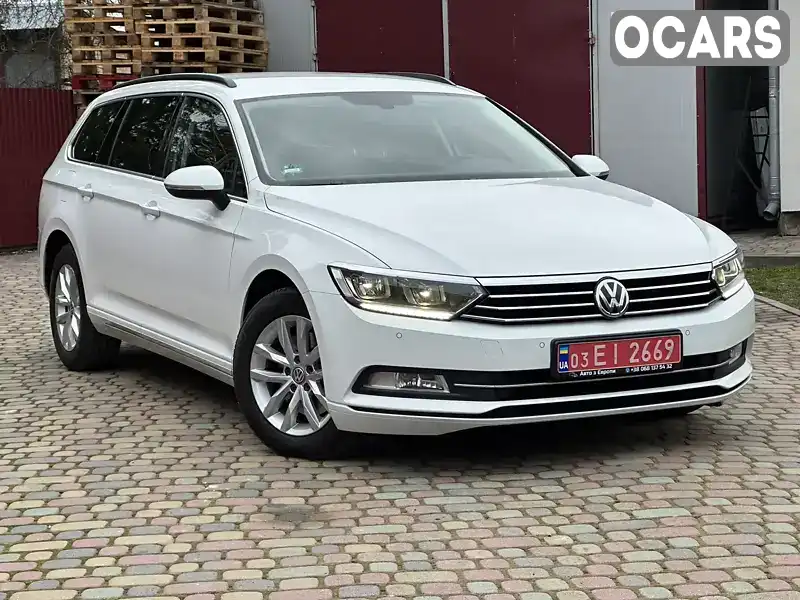 Универсал Volkswagen Passat 2017 2 л. Ручная / Механика обл. Львовская, Броды - Фото 1/21