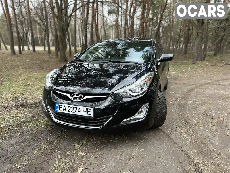 Седан Hyundai Elantra 2014 1.8 л. Автомат обл. Кіровоградська, Кропивницький (Кіровоград) - Фото 1/13