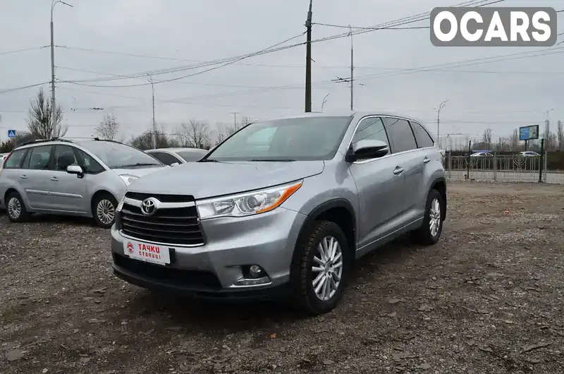 Позашляховик / Кросовер Toyota Highlander 2014 3.46 л. Автомат обл. Київська, Київ - Фото 1/21