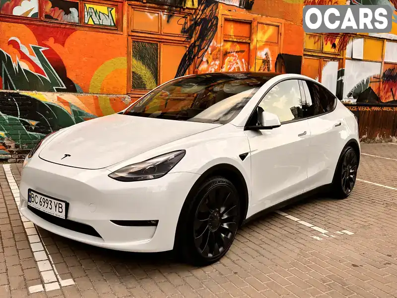 Позашляховик / Кросовер Tesla Model Y 2023 null_content л. Автомат обл. Львівська, Львів - Фото 1/21