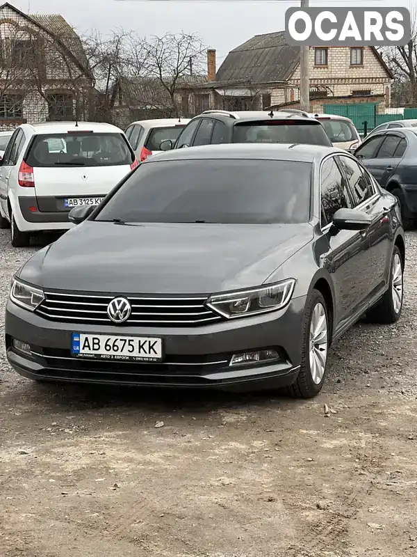 Седан Volkswagen Passat 2017 1.6 л. Автомат обл. Винницкая, Винница - Фото 1/21