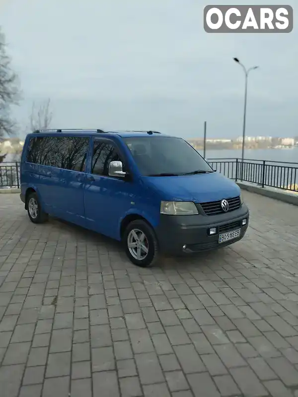 Мінівен Volkswagen Transporter 2005 1.9 л. Ручна / Механіка обл. Тернопільська, Тернопіль - Фото 1/21