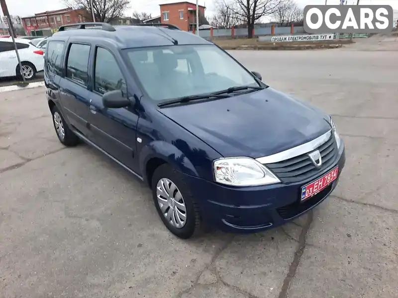 Універсал Dacia Logan MCV 2011 1.6 л. Ручна / Механіка обл. Полтавська, Полтава - Фото 1/21