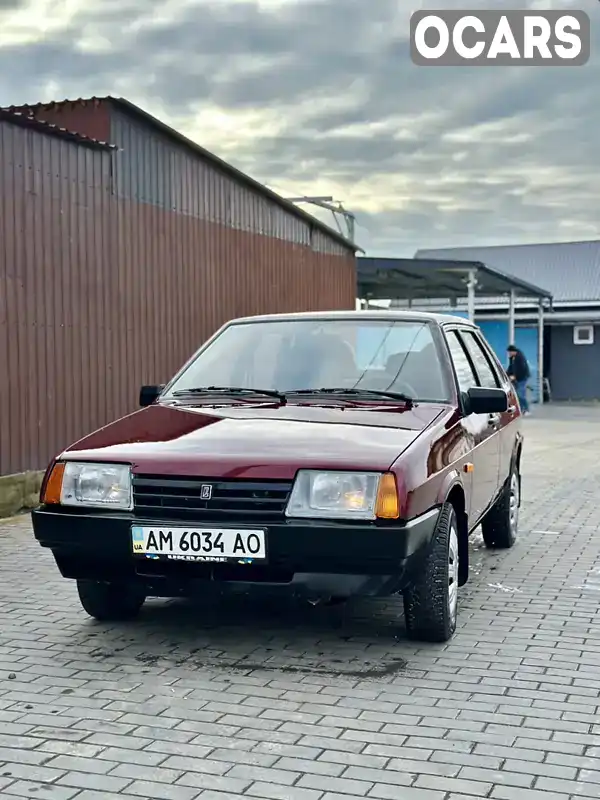 Седан ВАЗ / Lada 21099 2008 1.6 л. Ручна / Механіка обл. Житомирська, Малин - Фото 1/10