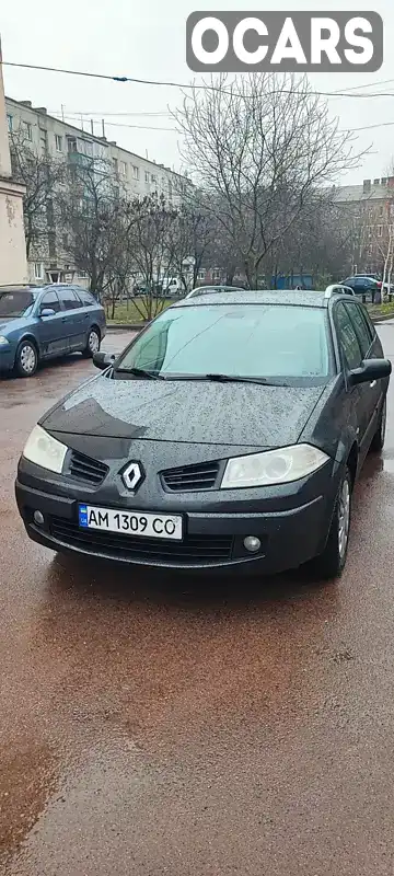 Универсал Renault Megane 2006 1.6 л. Ручная / Механика обл. Житомирская, Овруч - Фото 1/9