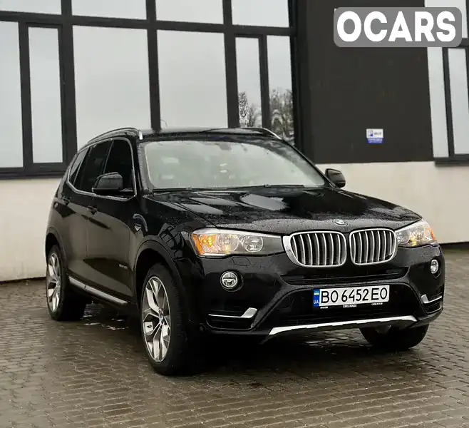 Позашляховик / Кросовер BMW X3 2015 2 л. Автомат обл. Тернопільська, Тернопіль - Фото 1/21