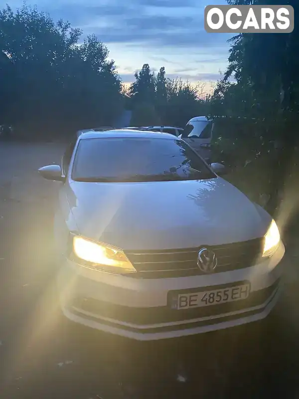 Седан Volkswagen Jetta 2016 1.6 л. Автомат обл. Николаевская, Николаев - Фото 1/18