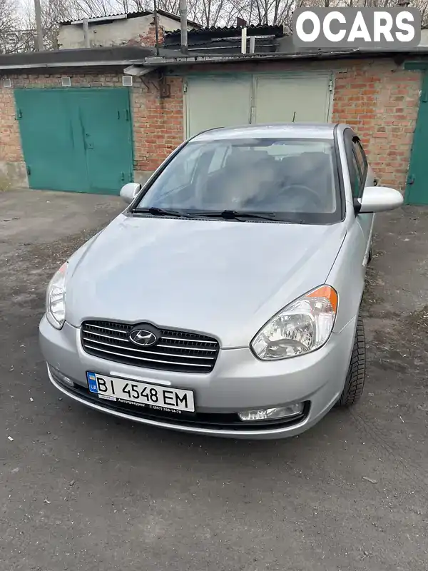 Седан Hyundai Accent 2008 1.4 л. Ручная / Механика обл. Полтавская, Лубны - Фото 1/21