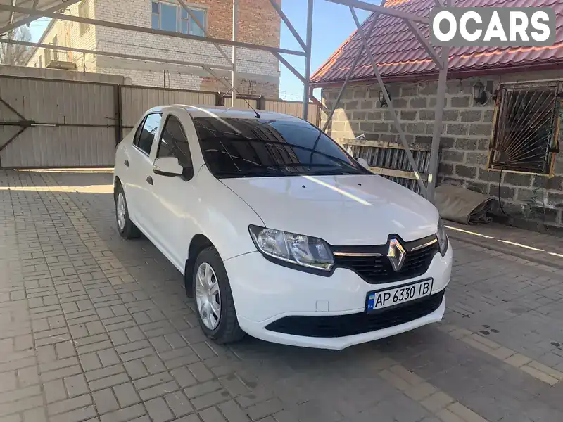 Седан Renault Logan 2013 1.15 л. Ручная / Механика обл. Запорожская, Запорожье - Фото 1/12