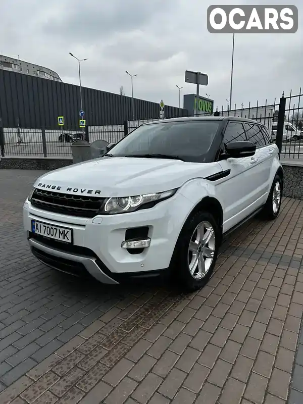 Внедорожник / Кроссовер Land Rover Range Rover Evoque 2012 2.18 л. Автомат обл. Киевская, Белая Церковь - Фото 1/14