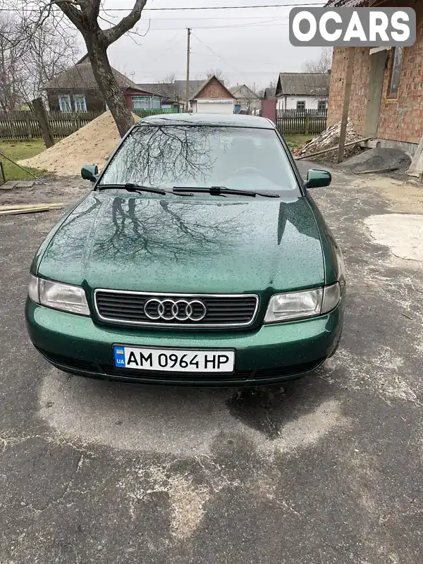 Седан Audi A4 1997 1.9 л. Ручна / Механіка обл. Житомирська, Звягель - Фото 1/9