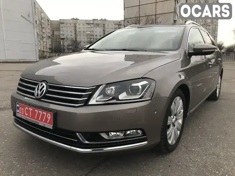 Універсал Volkswagen Passat 2013 2 л. обл. Харківська, Харків - Фото 1/21