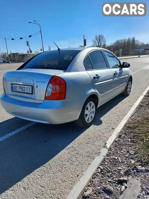 Седан Hyundai Accent 2008 1.4 л. обл. Дніпропетровська, Дніпро (Дніпропетровськ) - Фото 1/13