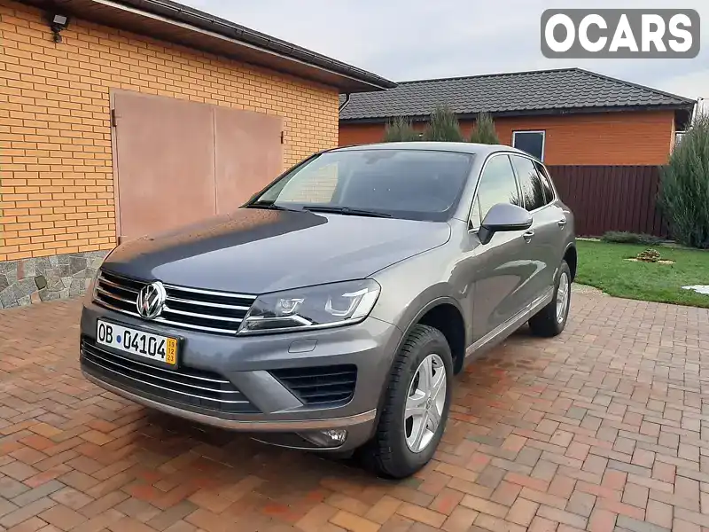 Внедорожник / Кроссовер Volkswagen Touareg 2016 3 л. Автомат обл. Полтавская, Полтава - Фото 1/21