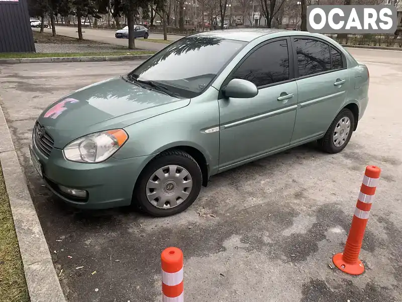 Седан Hyundai Accent 2008 1.6 л. Ручна / Механіка обл. Запорізька, Запоріжжя - Фото 1/14