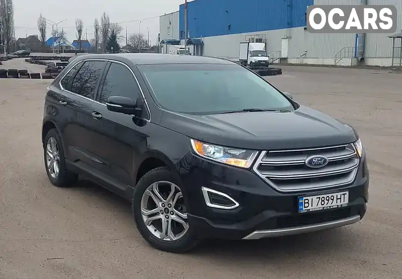 Внедорожник / Кроссовер Ford Edge 2017 2 л. Автомат обл. Полтавская, Кременчуг - Фото 1/21