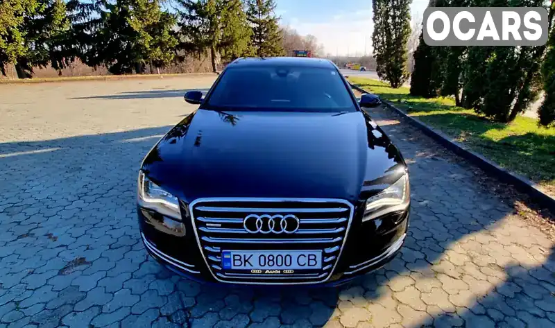 Седан Audi A8 2013 2.97 л. Автомат обл. Ровенская, Ровно - Фото 1/21