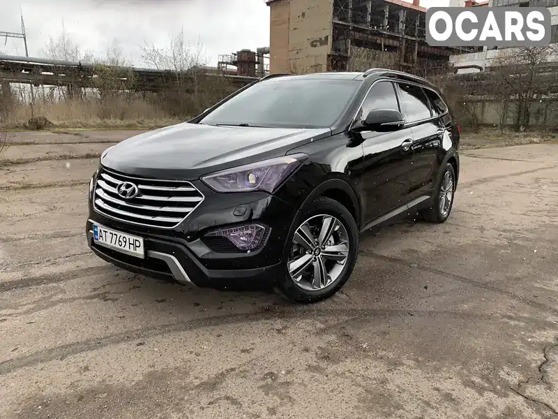 Внедорожник / Кроссовер Hyundai Grand Santa Fe 2014 2.2 л. Автомат обл. Ивано-Франковская, Калуш - Фото 1/21