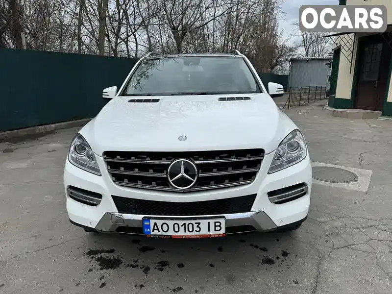 Позашляховик / Кросовер Mercedes-Benz M-Class 2014 2.99 л. Автомат обл. Запорізька, Запоріжжя - Фото 1/14