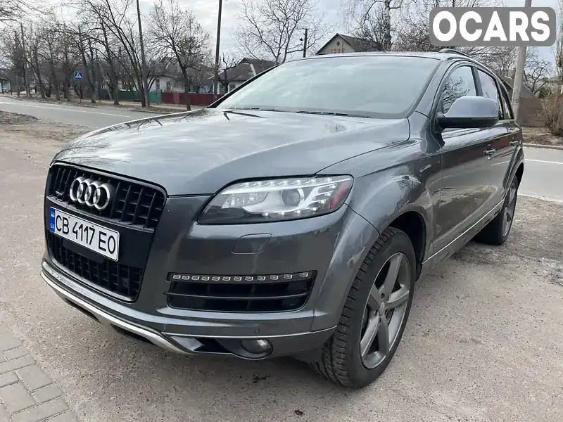 Позашляховик / Кросовер Audi Q7 2015 3 л. Автомат обл. Чернігівська, Чернігів - Фото 1/21