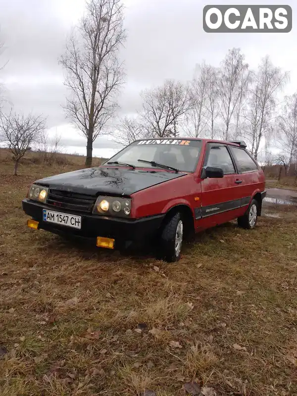 Хетчбек ВАЗ / Lada 2108 1993 1.3 л. Ручна / Механіка обл. Житомирська, Коростень - Фото 1/19