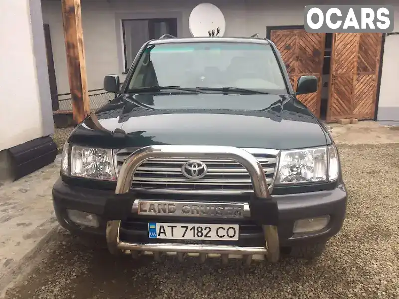 Внедорожник / Кроссовер Toyota Land Cruiser 1998 4.16 л. Автомат обл. Ивано-Франковская, Коломыя - Фото 1/7