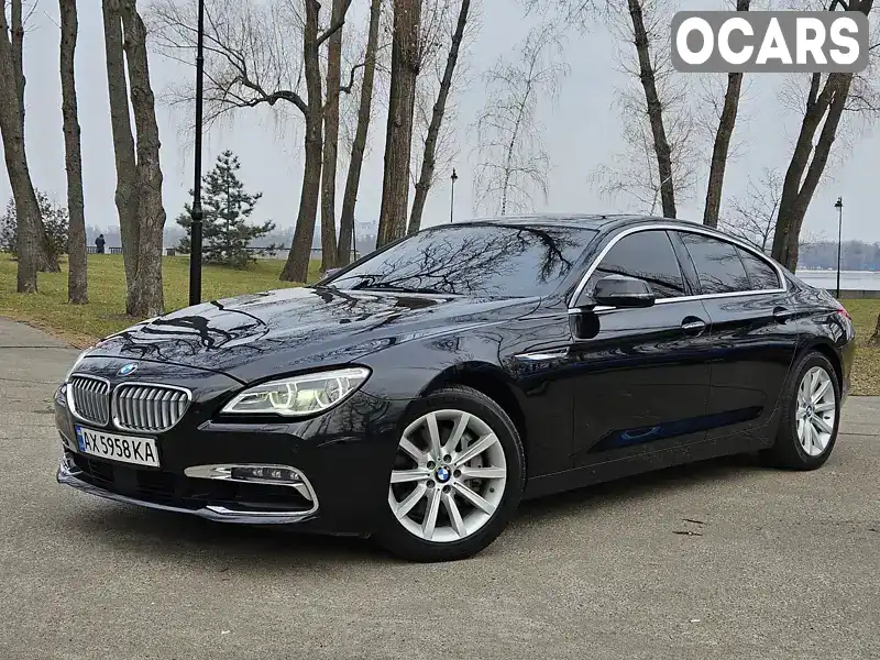 Купе BMW 6 Series Gran Coupe 2015 3 л. Автомат обл. Киевская, Киев - Фото 1/21