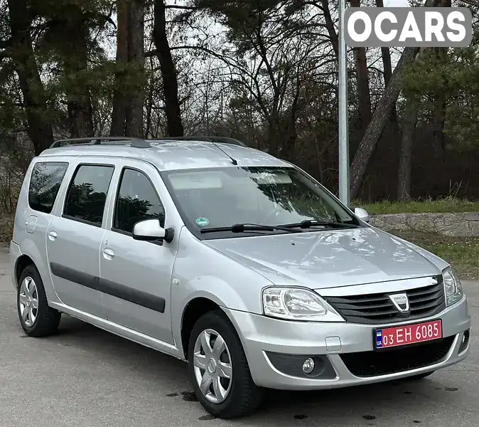 Универсал Dacia Logan MCV 2010 1.6 л. Ручная / Механика обл. Полтавская, Кобеляки - Фото 1/21