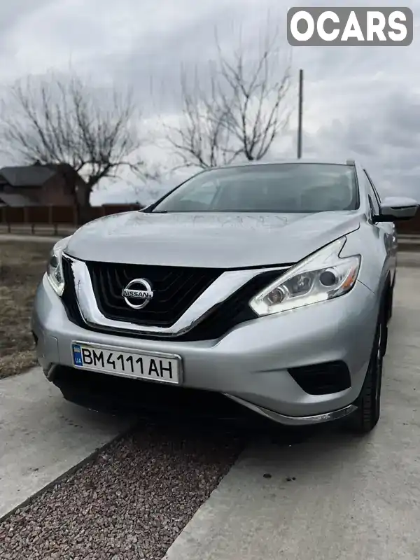 Позашляховик / Кросовер Nissan Murano 2017 3.5 л. Варіатор обл. Сумська, Суми - Фото 1/11