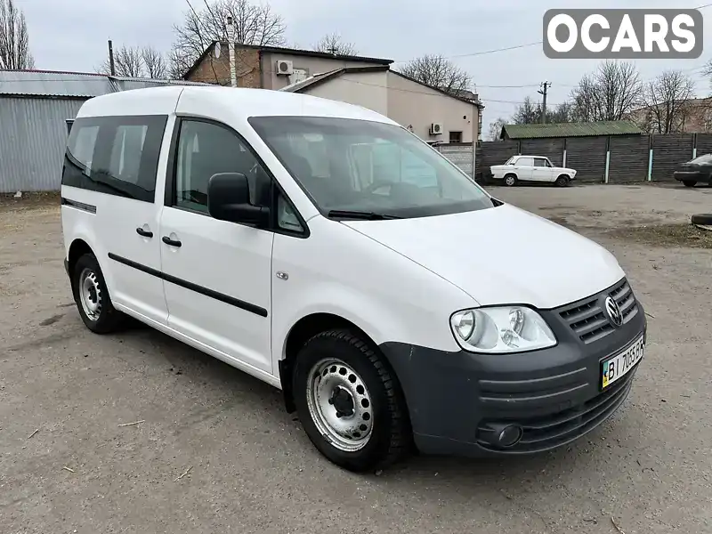 Минивэн Volkswagen Caddy 2009 1.9 л. Ручная / Механика обл. Полтавская, Гадяч - Фото 1/18