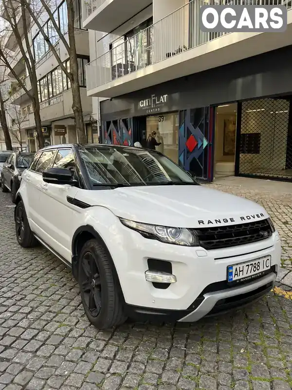 Позашляховик / Кросовер Land Rover Range Rover Evoque 2012 2 л. Автомат обл. Київська, Київ - Фото 1/21