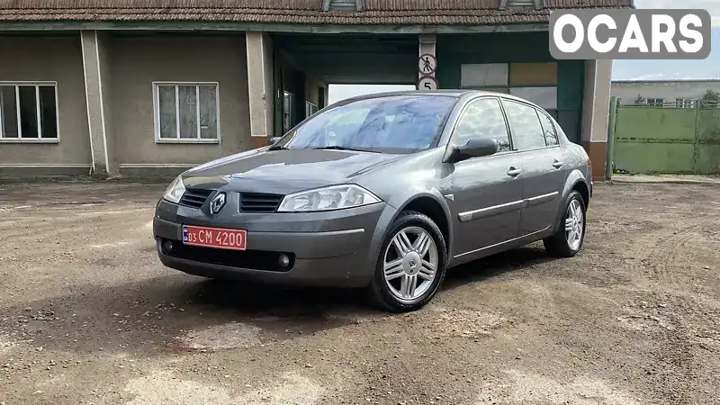 Седан Renault Megane 2003 1.4 л. Ручна / Механіка обл. Івано-Франківська, Калуш - Фото 1/21