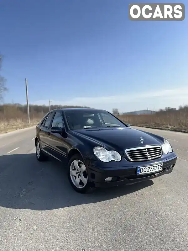 Седан Mercedes-Benz C-Class 2003 1.8 л. Ручна / Механіка обл. Львівська, Львів - Фото 1/9