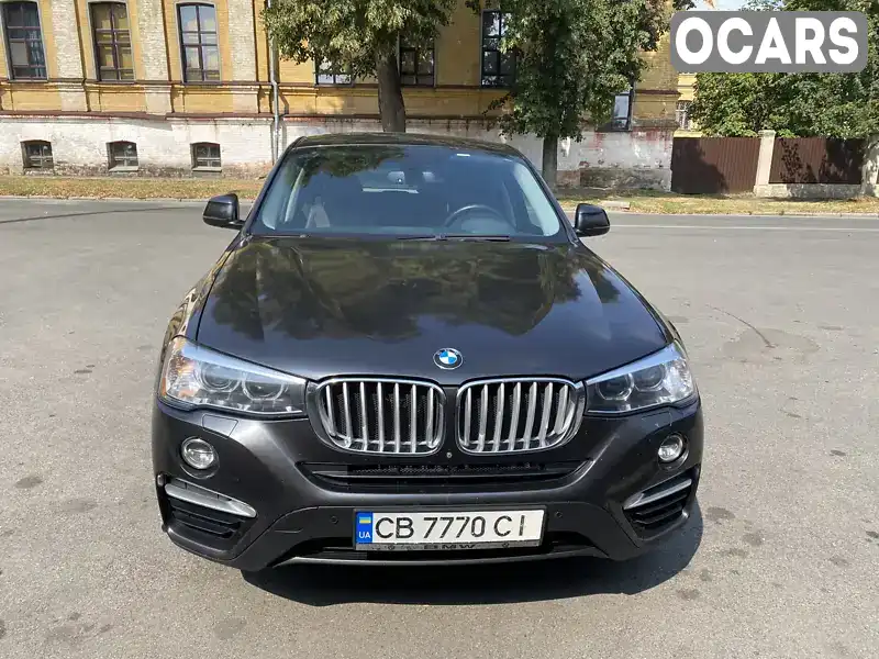 Позашляховик / Кросовер BMW X4 2016 2 л. Автомат обл. Чернігівська, Чернігів - Фото 1/13